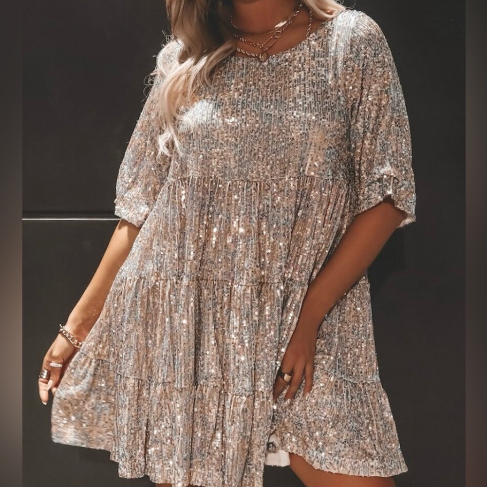 Amazing Lace Babydoll Dress BNWOT Sz Medium